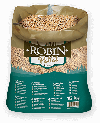 worek pelletu opałowego Robin do kupienia w Zambrowie lub sklepie internetowym